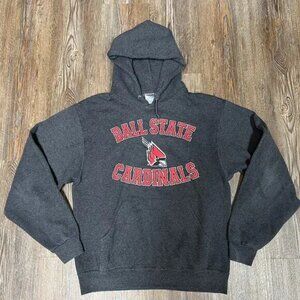 Ball State University Hoodie - Men Size Medium - Cotton Blend